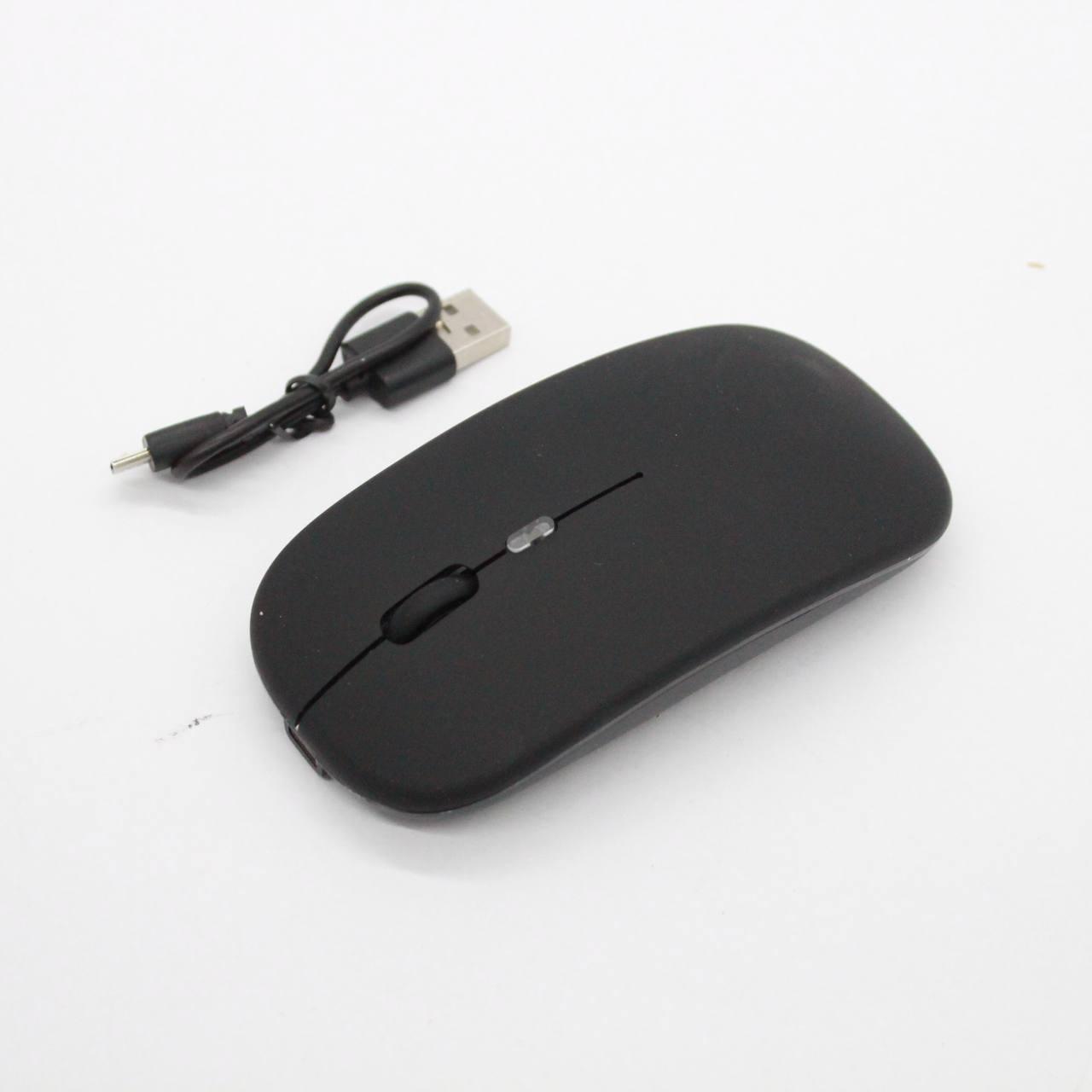 Бездротова миша з RGB підсвічуванням, Bluetooth, 1600DPI / Акумуляторна безшумна миша для ПК