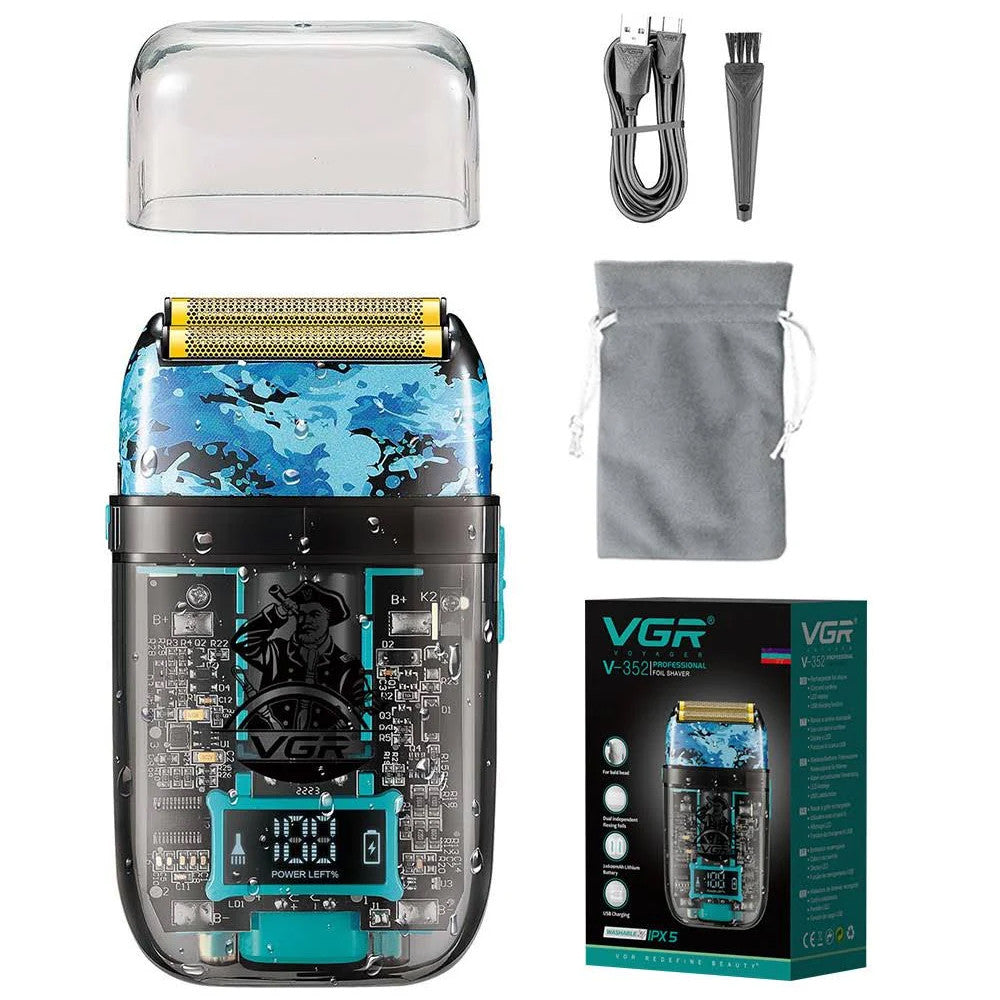 Чоловіча USB-бритва VGR V-352 / Електробритва для чоловіків / Електробритва-шейвер