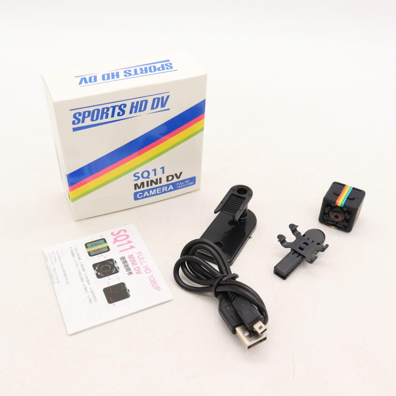 Мінікамера відеоспостереження OMG SQ11 / Камера спостереження з нічним баченням