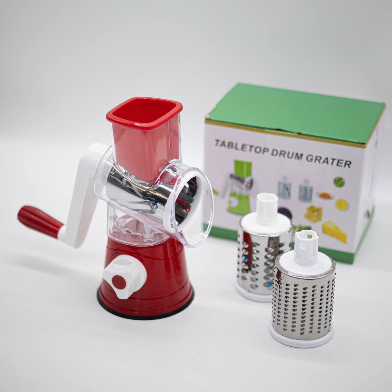 Овочерізка мультислайсер для овочів та фруктів Kitchen Master, Червоний / Ручна овочерізка / Терка слайсер