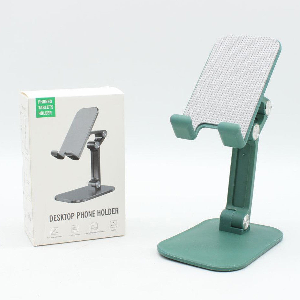 Настільний тримач для телефону 4-13", S002, Зелений / Підставка для телефону /Складна підставка під телефон