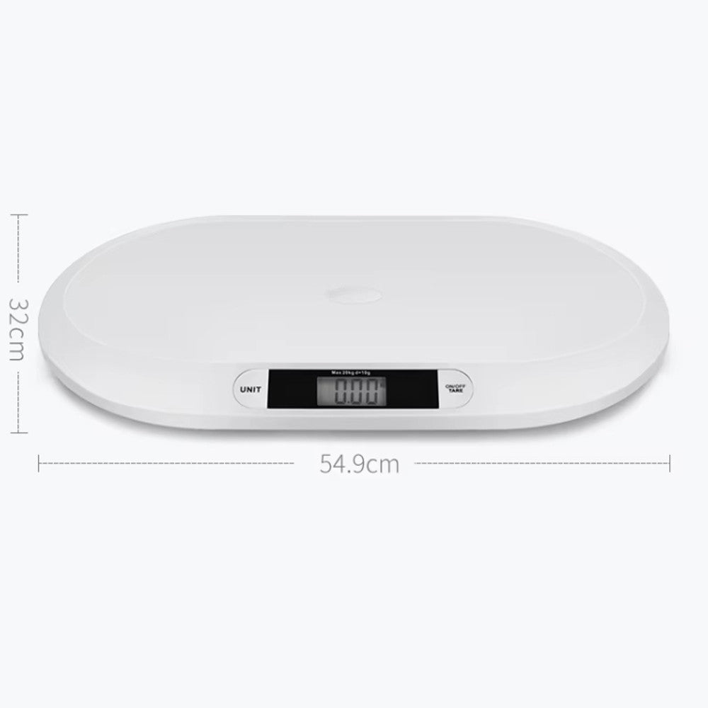 Ваги дитячі електронні BABY SCALE до 20 кг / Ваги для дітей / Ваги напольні для новонароджених