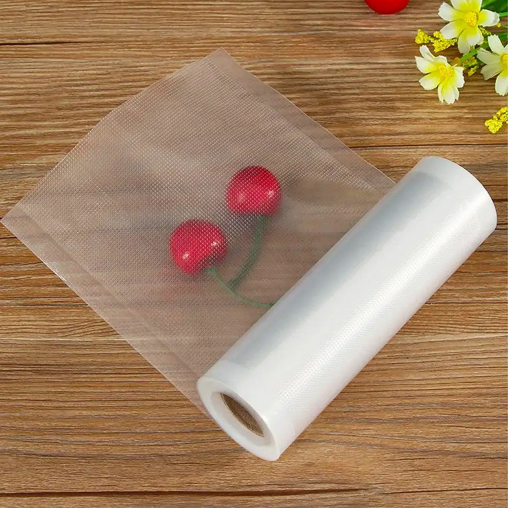 Пакети для вакууматора 3мх25см / Рифлений рулон пакетів для вакууматора / Вакуумні пакети для продуктів