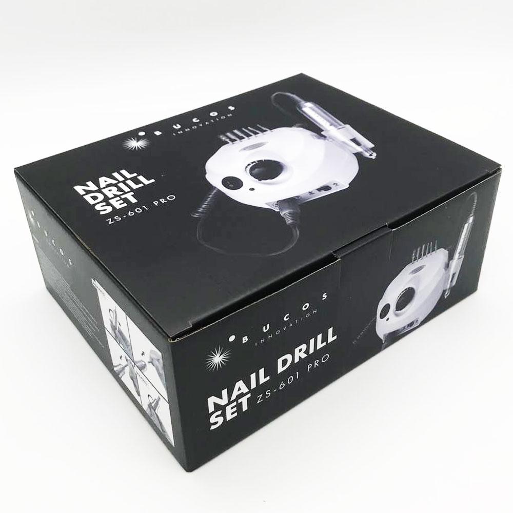 Фрезер для манікюру Naill Drill ZS-601 на 45 Вт 35000 об/хв, Червоний / Апарат для манікюру та педикюру