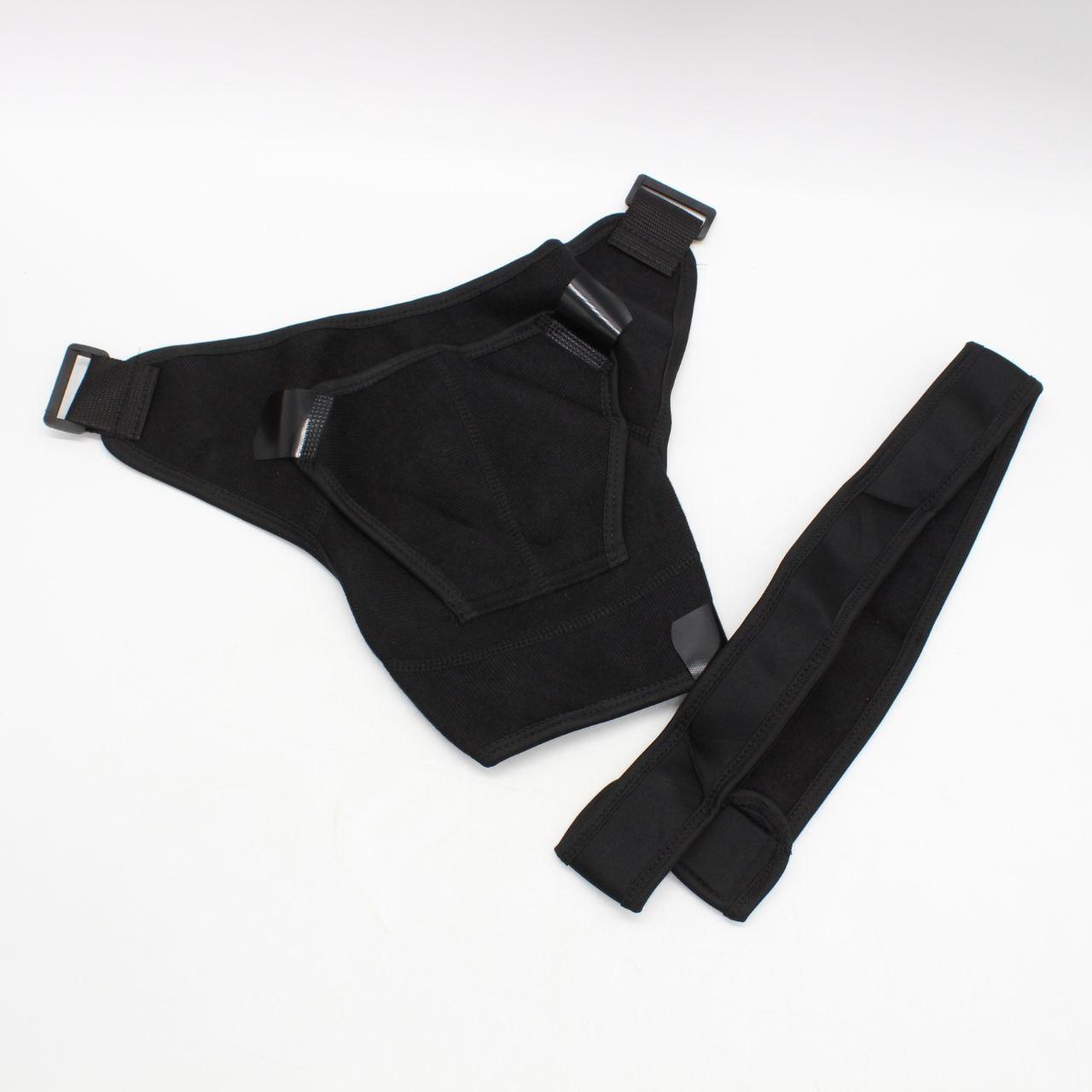 Регульований плечовий бандаж, універсальний розмір, унісекс / Фіксатор плеча / Бандаж плечовий на будь-яку сторону