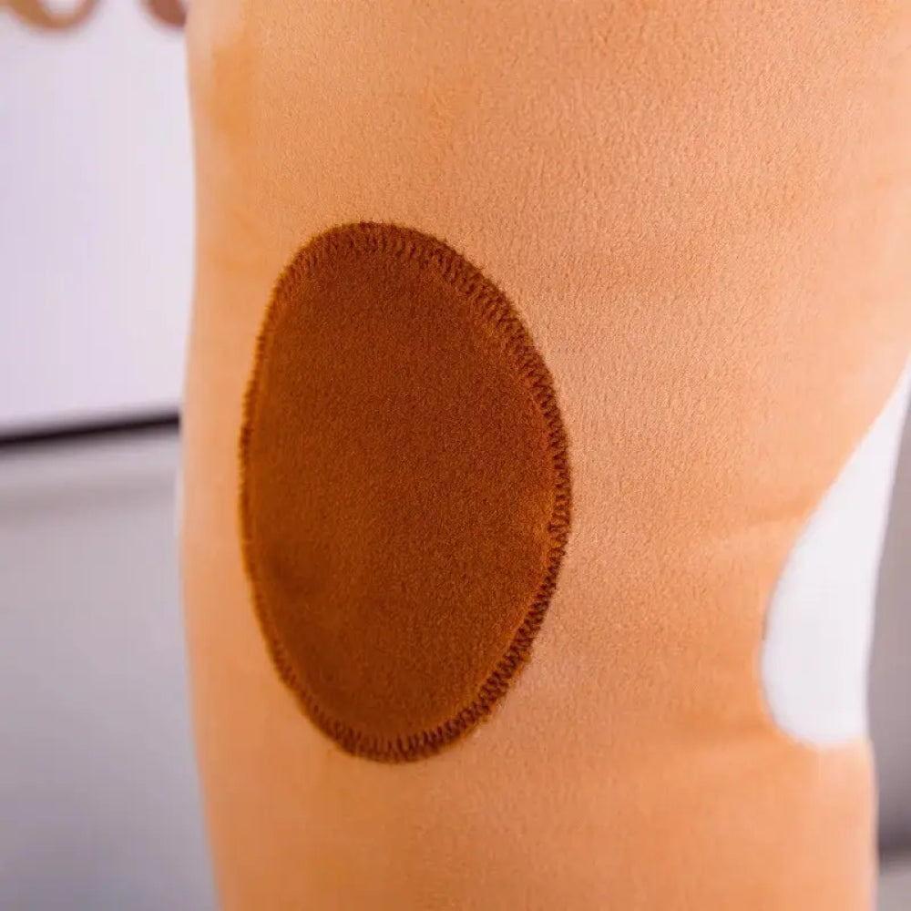 М'яка іграшка подушка Кіт Батон, 130 см, Коричнева / Подушка обіймашка / М'яка іграшка антистрес