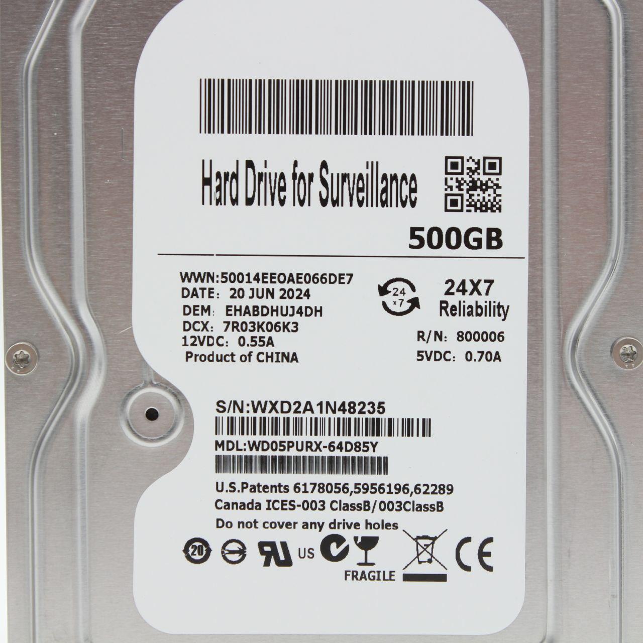 Жорсткий диск 500 Гб HDD / Жорсткий диск для ПК/ноутбука