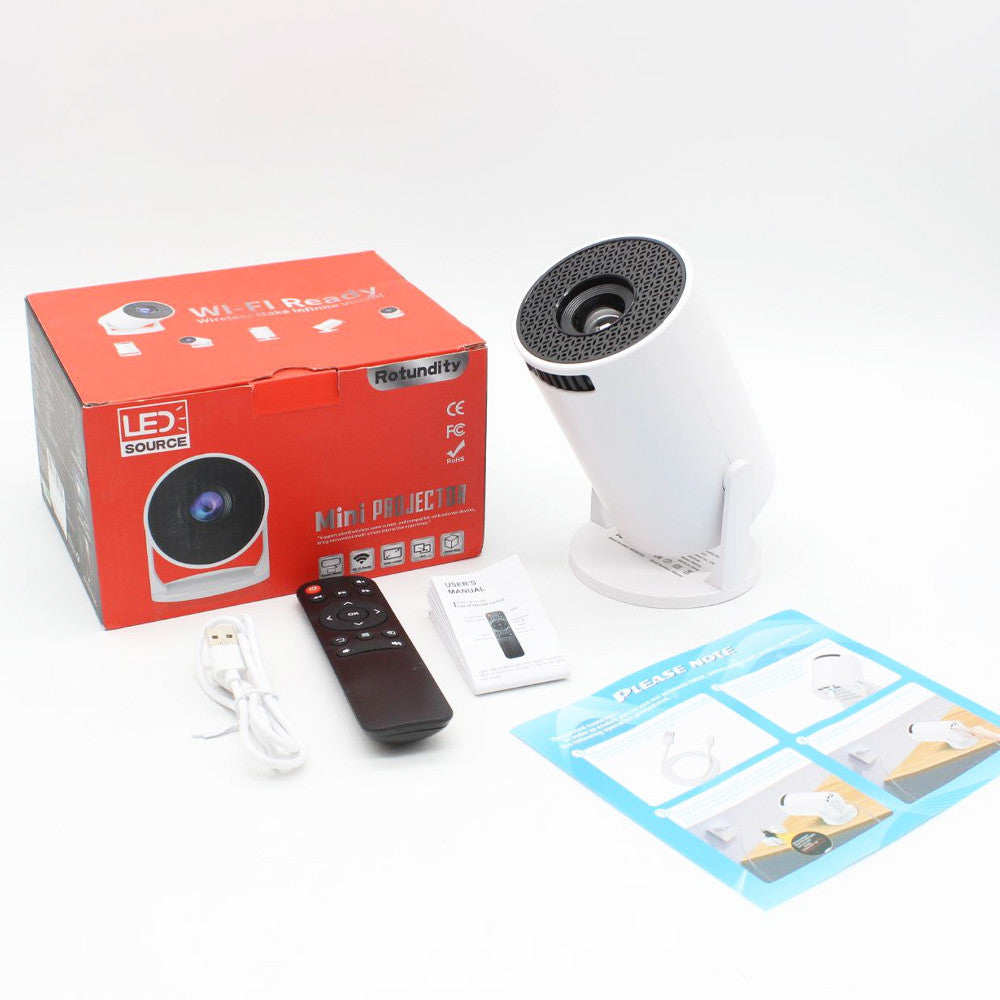 Домашній проектор Rotundity M5 з WiFi та пультом. / Міні-проектор для телефону / Домашній проектор