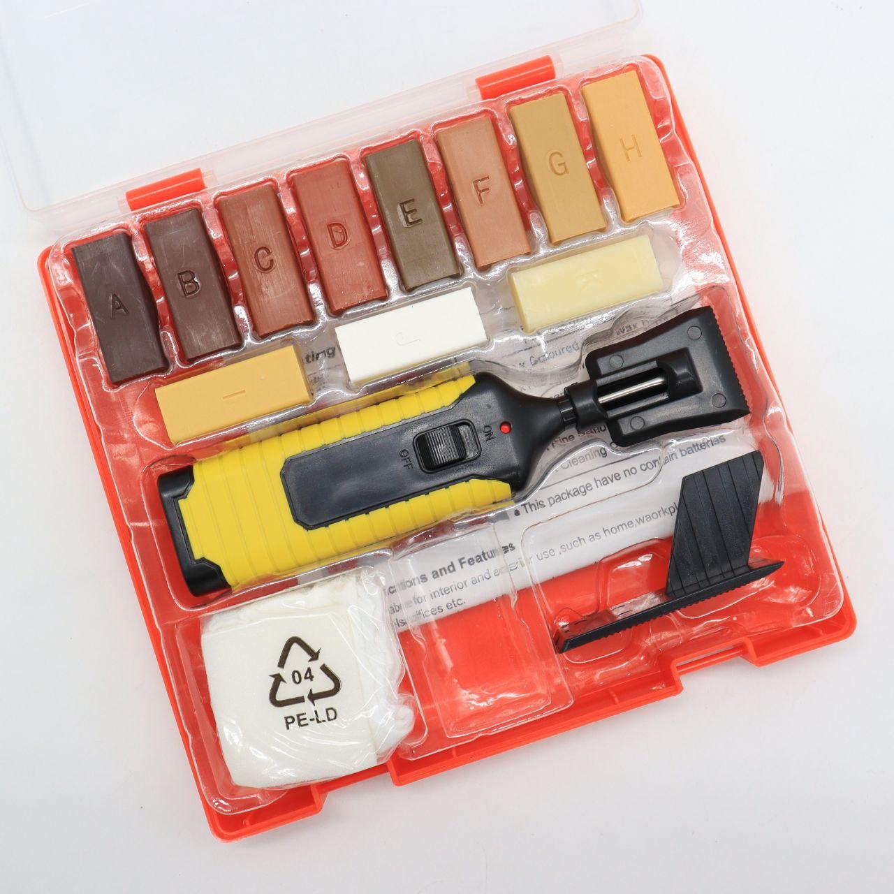 Набір для ремонту та реставрації підлоги / Набір інструменту для реставрації паркету / Ремонтний набір