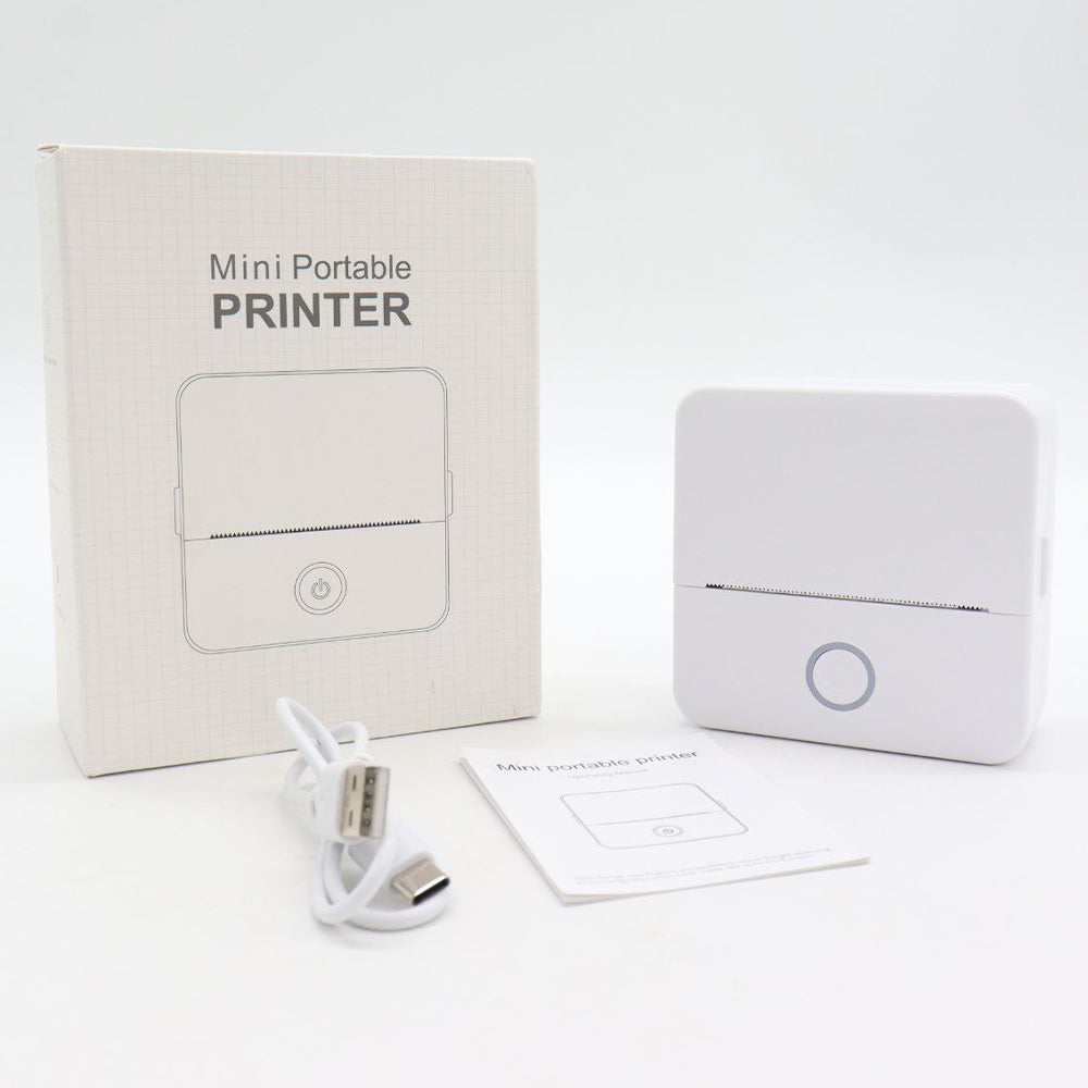 Портативний термопринтер із Bluetooth / Принтер для телефону / Міні принтер / Маленький принтер