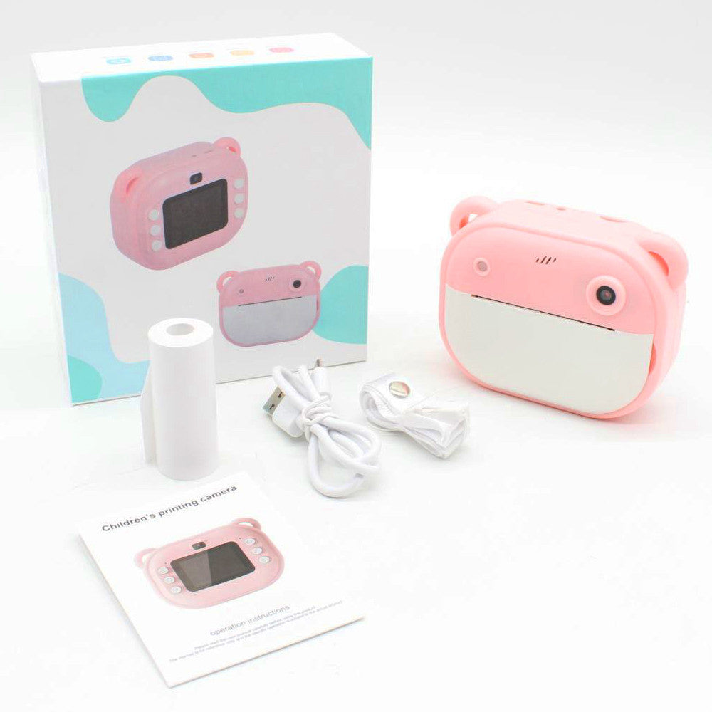 Дитяча камера миттєвого друку + 1 термопапір / Дитяча цифрова фотокамера / Дитячий цифровий фотоапарат