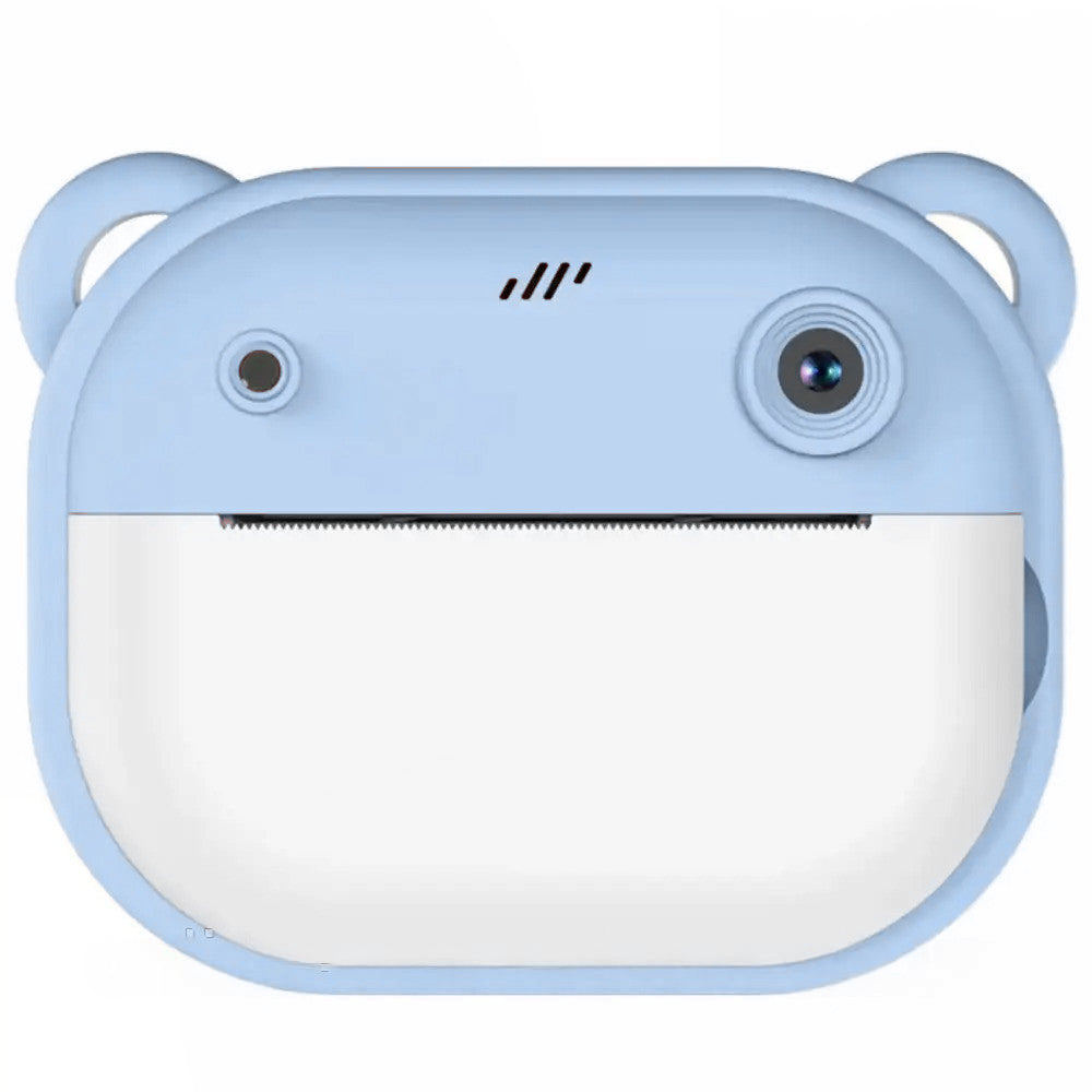 Дитяча камера миттєвого друку + 1 термопапір, Синій / Дитяча цифрова фотокамера / Дитячий цифровий фотоапарат