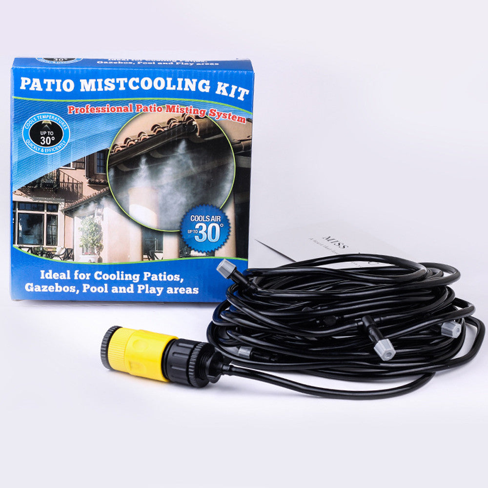 Система туманоутворення "Оазис" для альтанки 20м, 20 форсунок / Садовий туманоутворювач / Система поливу