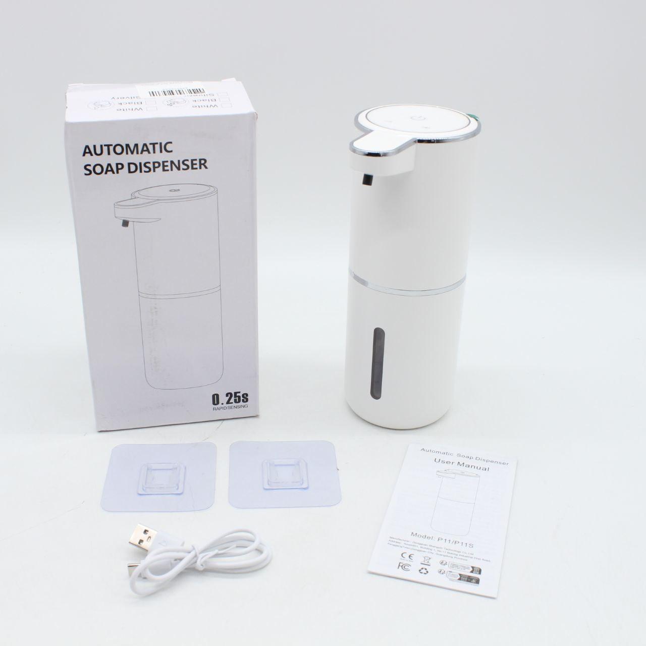 Сенсорний дозатор для рідкого мила 300мл, від USB / Диспенсер для мила / Автоматичний безконтактний дозатор