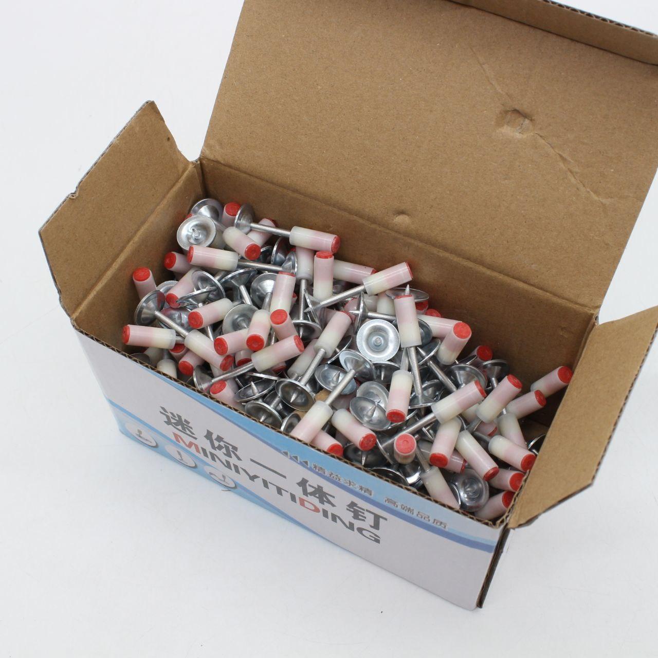 Піроксилінові цвяхи 7,3x27мм з шайбою 16мм / Монтажні цвяхи для ручного гвоздозабивного пістолета