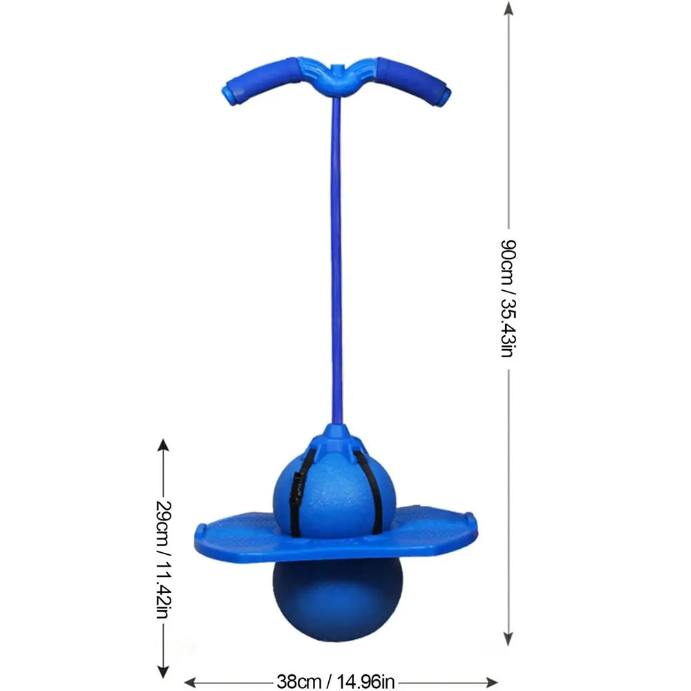 Дитячий м'яч для стрибків до 70кг + Насос Jumbo Viking / Джампінг для дітей / Джампер / Тренажер для стрибків