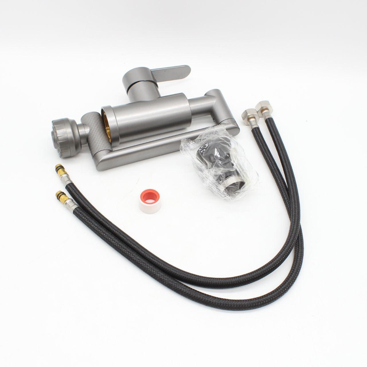 Змішувач-трансформер, що обертається, з аератором 360°, RD-1806 / Кран для кухні / Змішувач для ванної