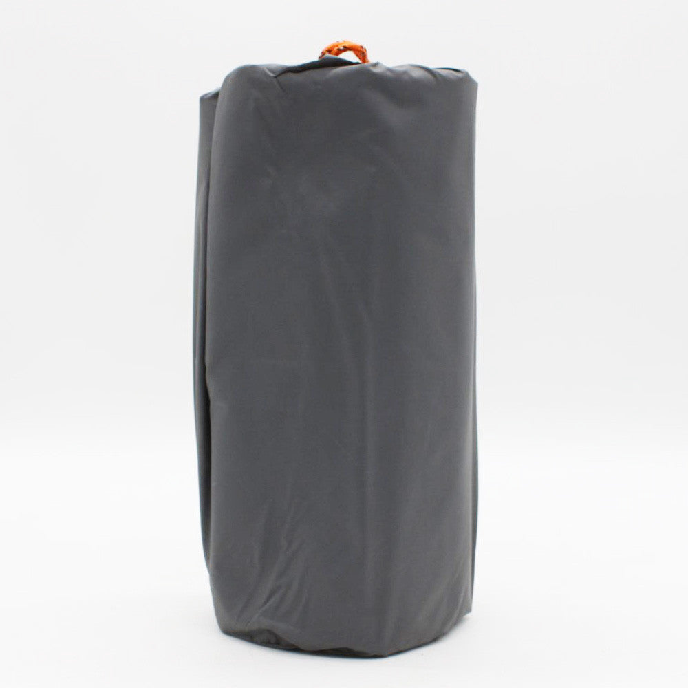 Надувний каремат з подушкою та вбудованим насосом, 225х70см, Сірий / Туристичний каремат / Килимок надувний