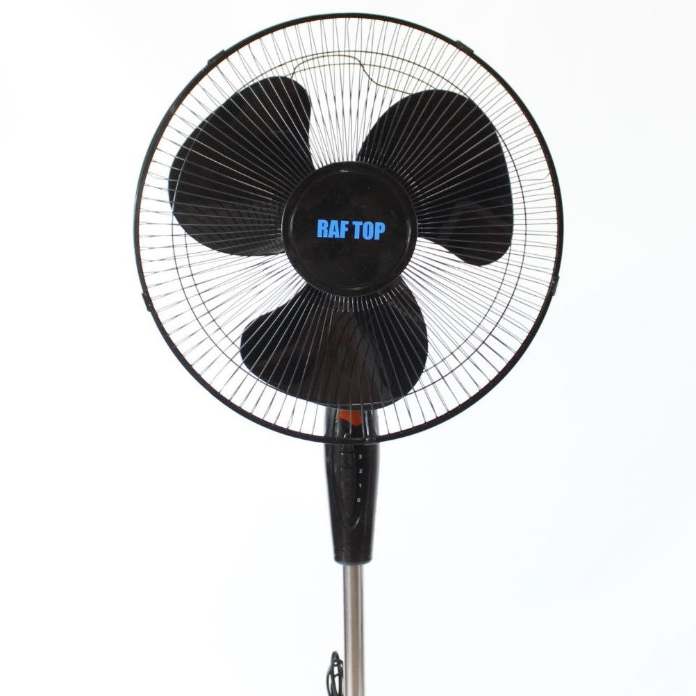 Вентилятор підлоговий 40Вт, 3 швидкості, Чорний / Побутовий вентилятор / Вентилятор для дому / Кімнатний вентилятор