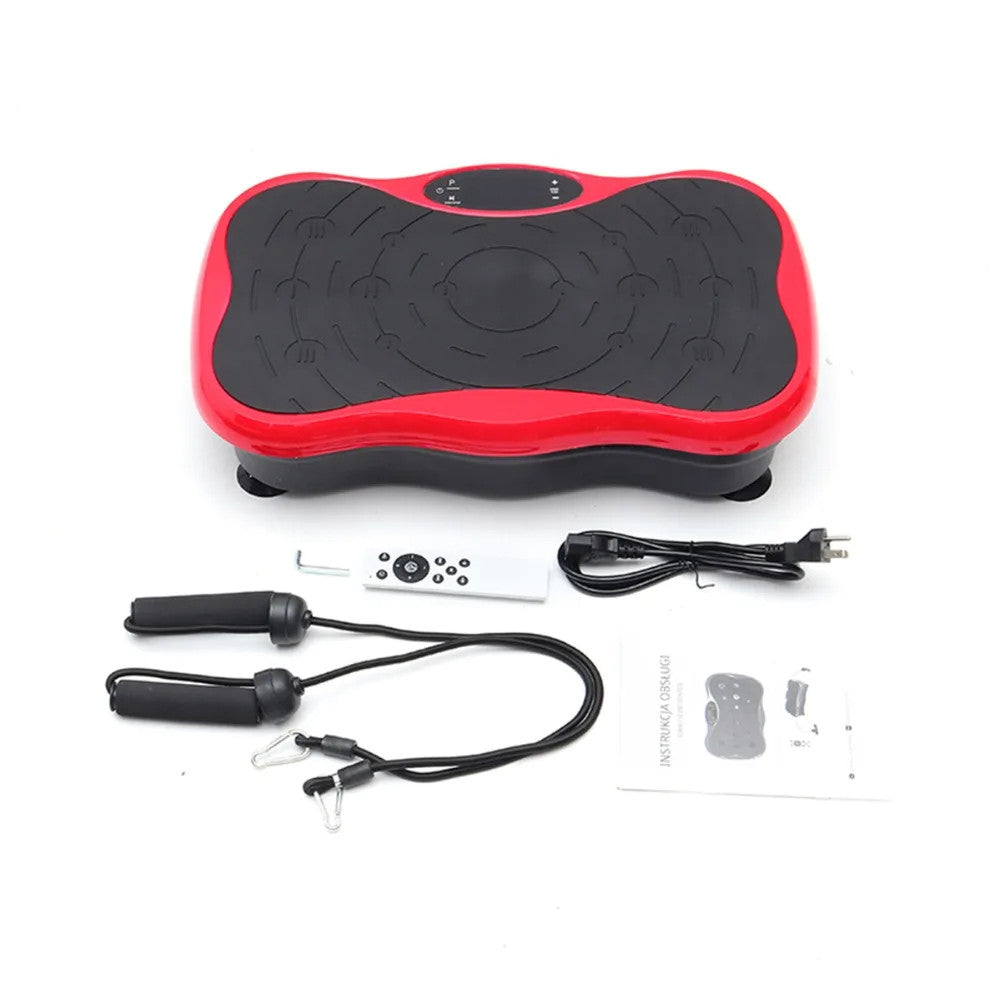 Віброплатформа для тренувань до 200 кг з пультом, 53х31х13 см / Фітнес платформа / Вібраційна платформа