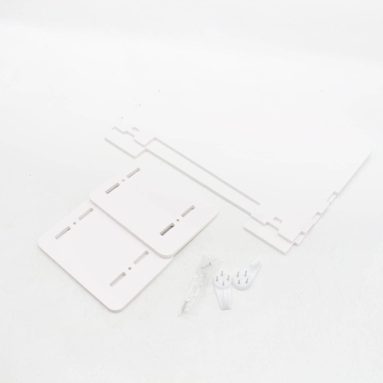 Настінна полиця для роутера 2-х рівнева / Пряма полиця для маршрутизатора / Коробка для роутера