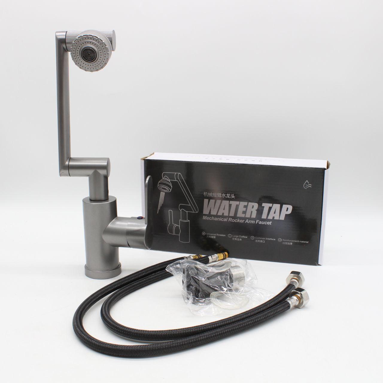 Гнучкий змішувач-трансформер 360° Faucet Кран для кухні / Змішувач для ванної