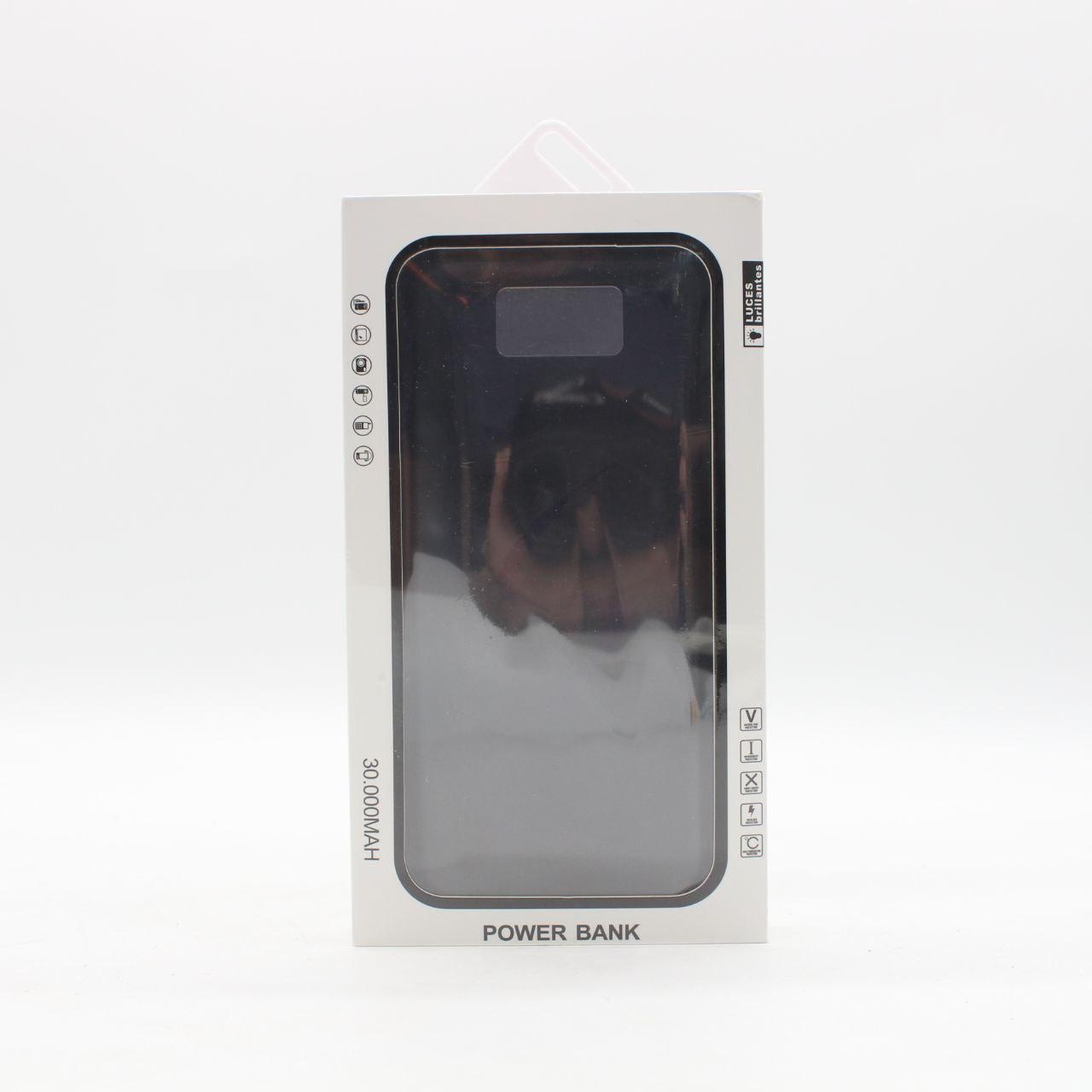 Power Bank 30000mah UKC UKC, Чорний / Портативний зарядний пристрій / Повербанк