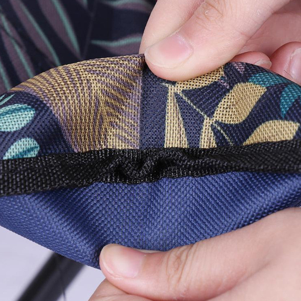 Складаний стільчик до 100кг, 29,4х29,4х23,4 см / Стілець похідний для риболовлі / Стілець для пікніка / Стілець для кемпінгу