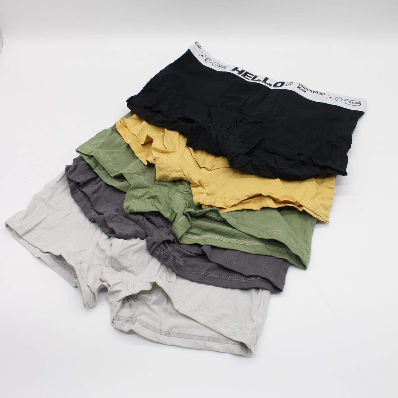 Набір чоловічих трусів, 5 шт, M / Нижня білизна для чоловіків / Чоловічі труси-боксери / Труси шорти