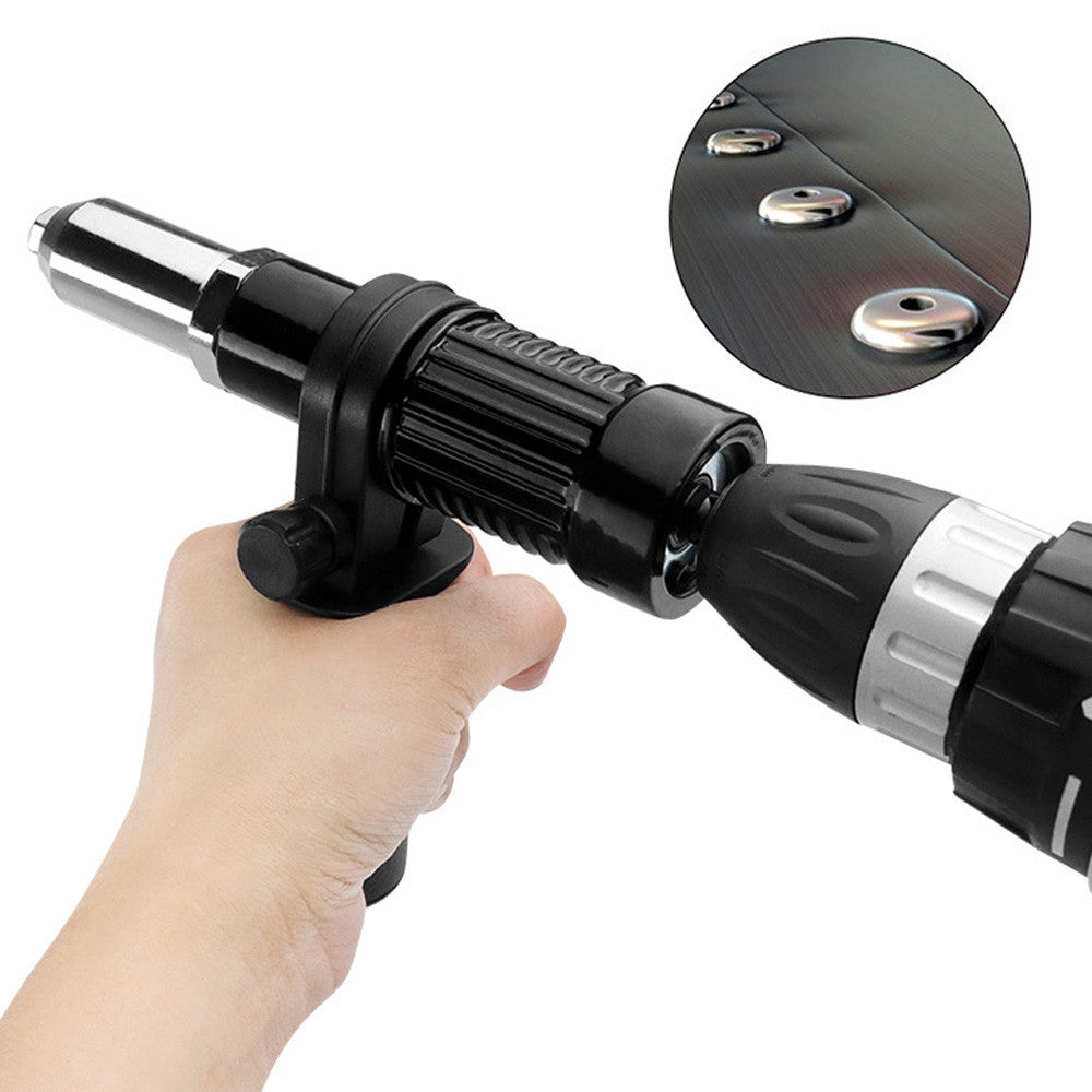 Насадка заклепочник на шуруповерт (2,4/3,2/4/4,8мм) / Адаптер для заклепувальних гайок / Клепальний адаптер