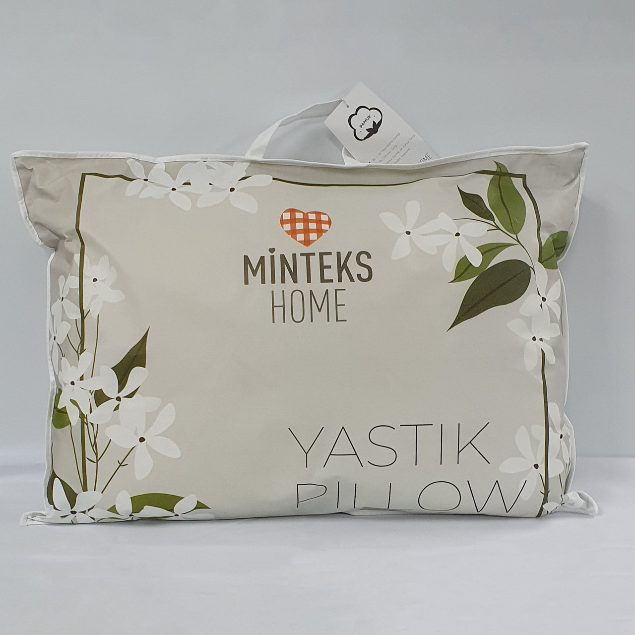 Подушка бавовняна, 70x50см, Minteks Cotton / Подушка гіпоалергенна / Подушка антиалергенна / Подушка євророзмір