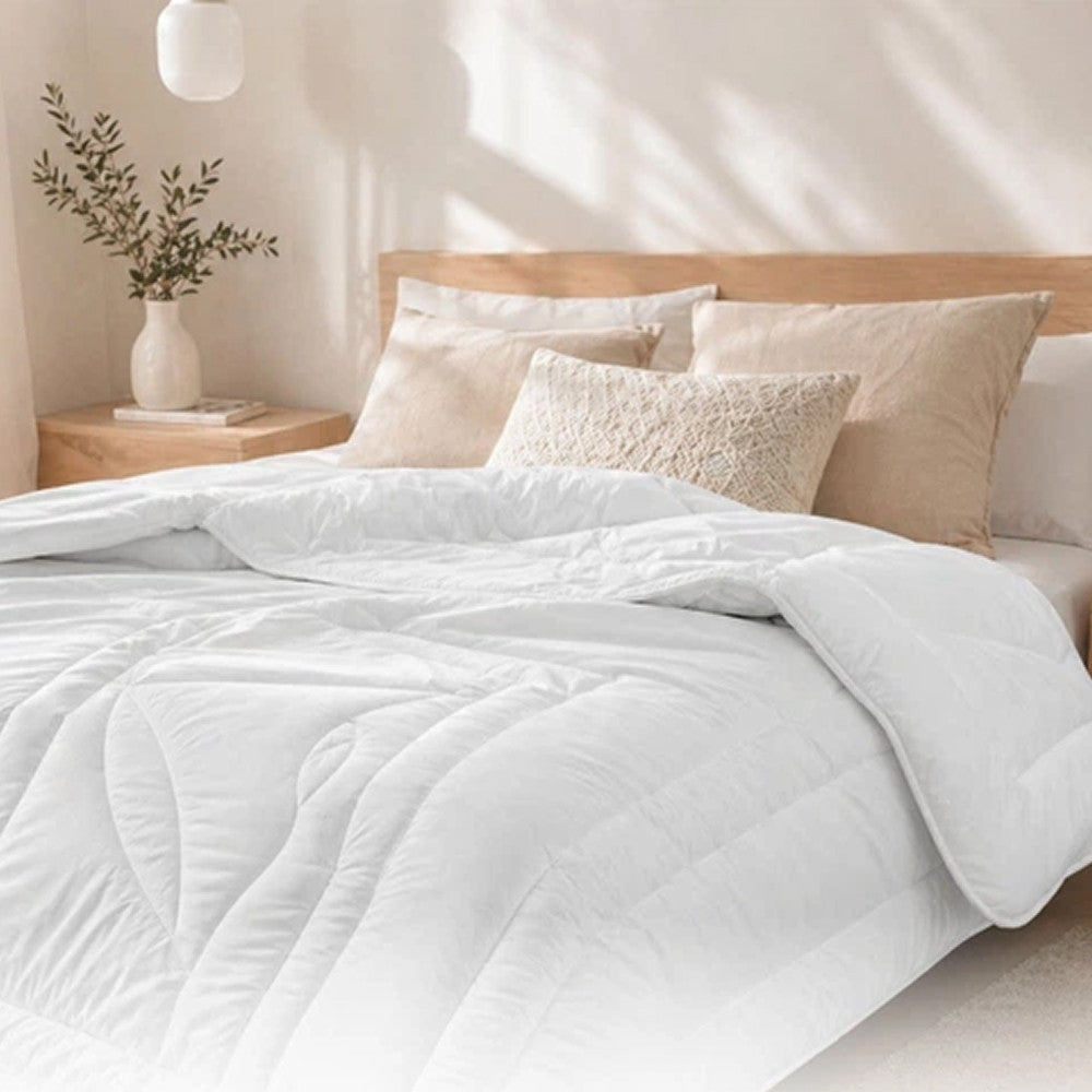 Всесезонна ковдра бамбукова, IDEIA Botanical Bamboo / Двоспальна ковдра для сну / Гіпоалергенна ковдра з бамбука