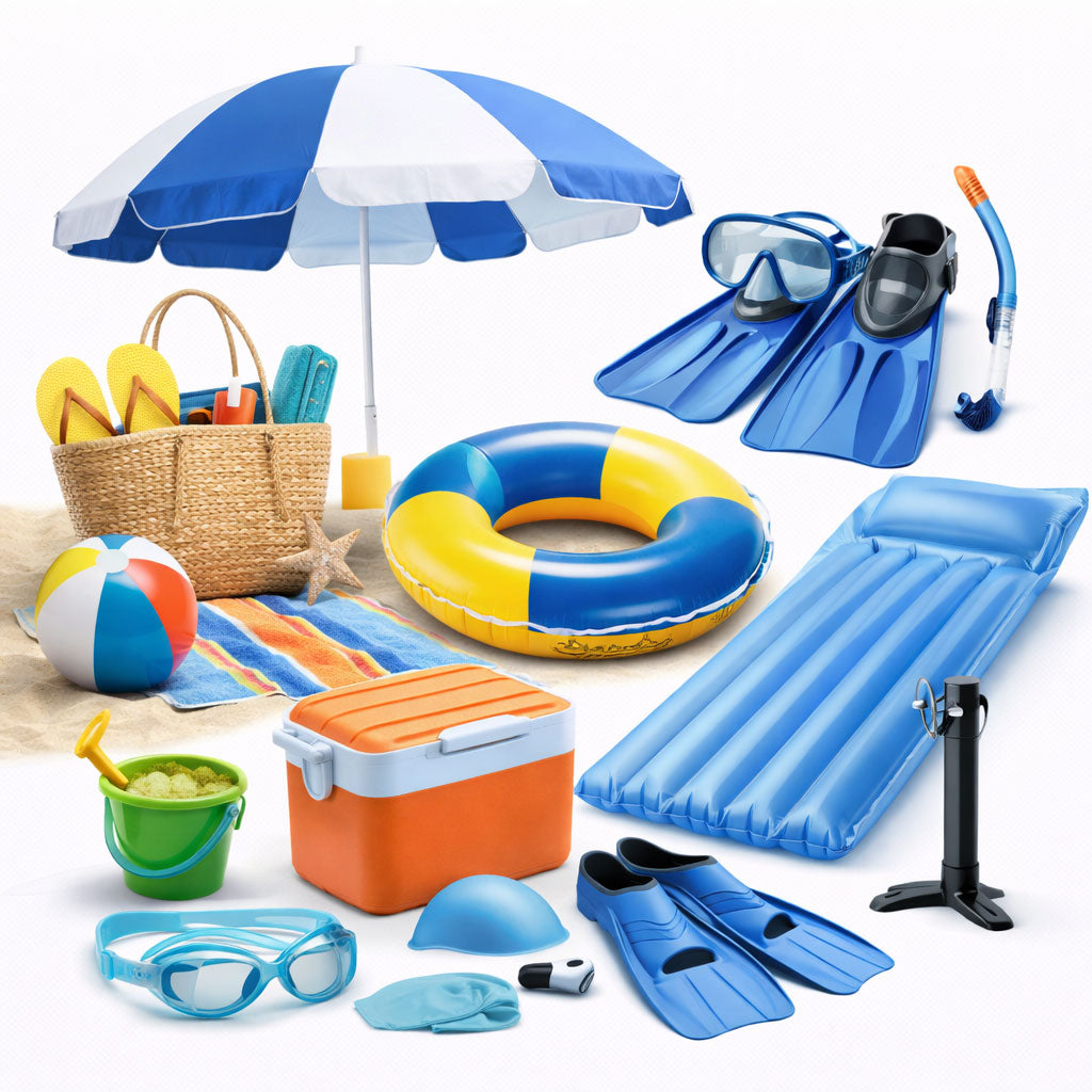 Товари для пляжу, плавання