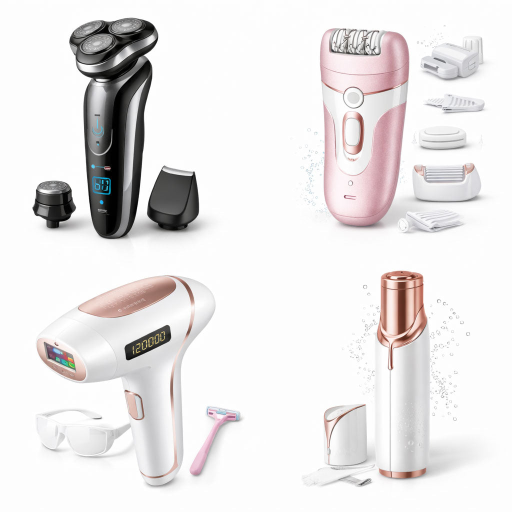 Електробритви, Епілятори