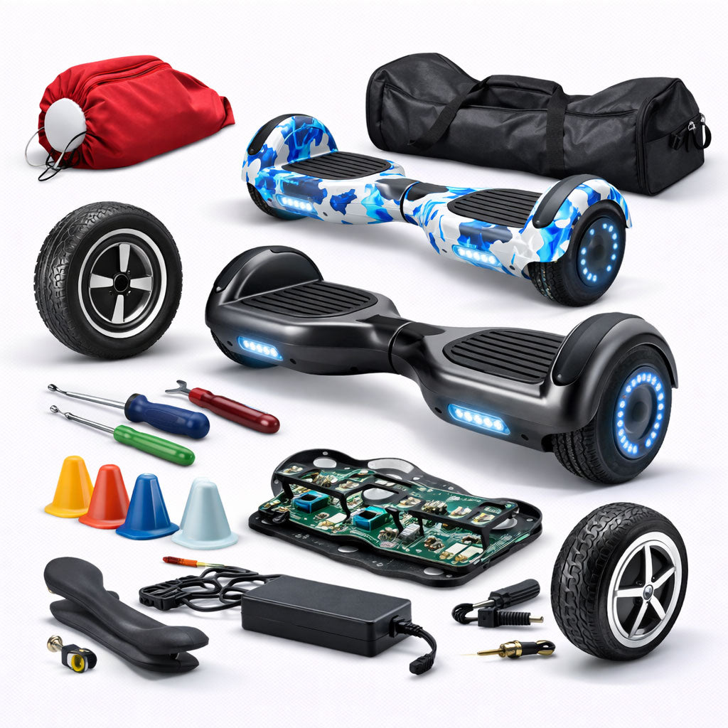 Товари та запчастини для електротранспорту