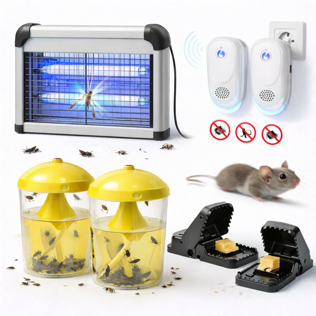 Пастки та відлякувачі для комах, гризунів