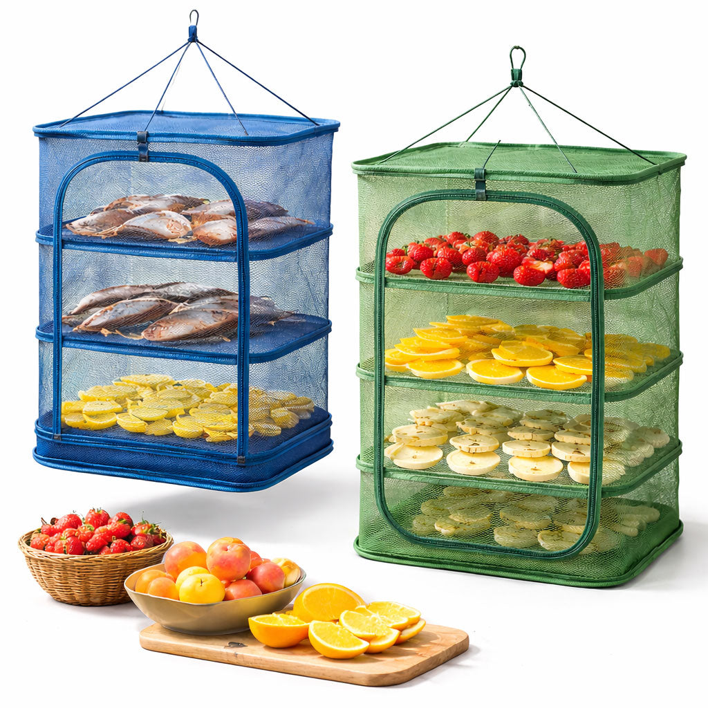 Сітки для сушки риби та фруктів