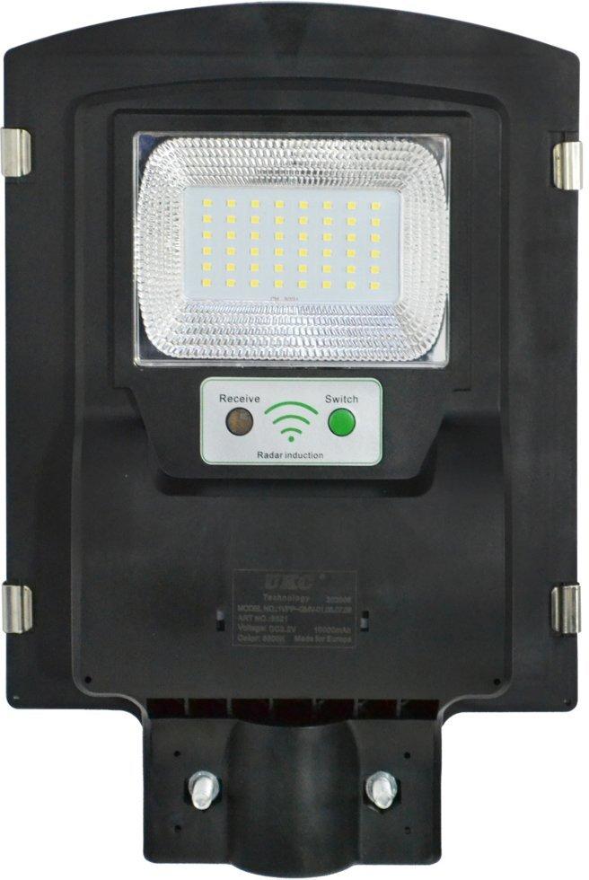 Вуличний світлодіодний LED світильник 45W, Чорний / Ліхтар на стовп / Вуличний світильник