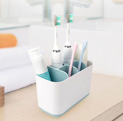 Органайзер для зубних щіток Large Toothbrush Caddy, Білий / Підставка для зубних щіток
