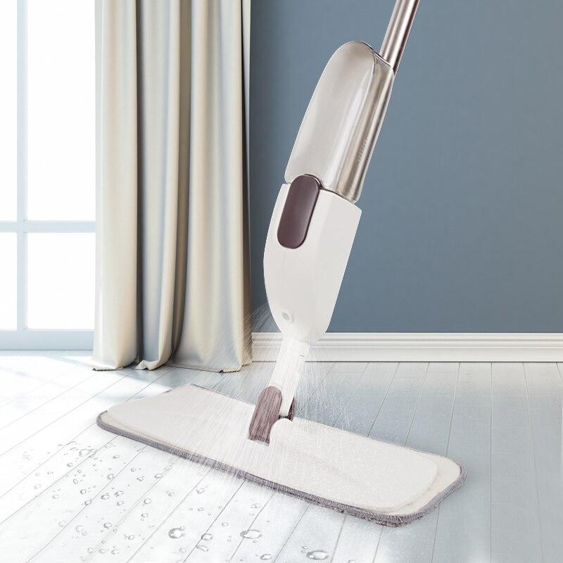 Швабра з розпилювачем для миття підлоги Water Spray Mop, Зелена / Швабра для прибирання