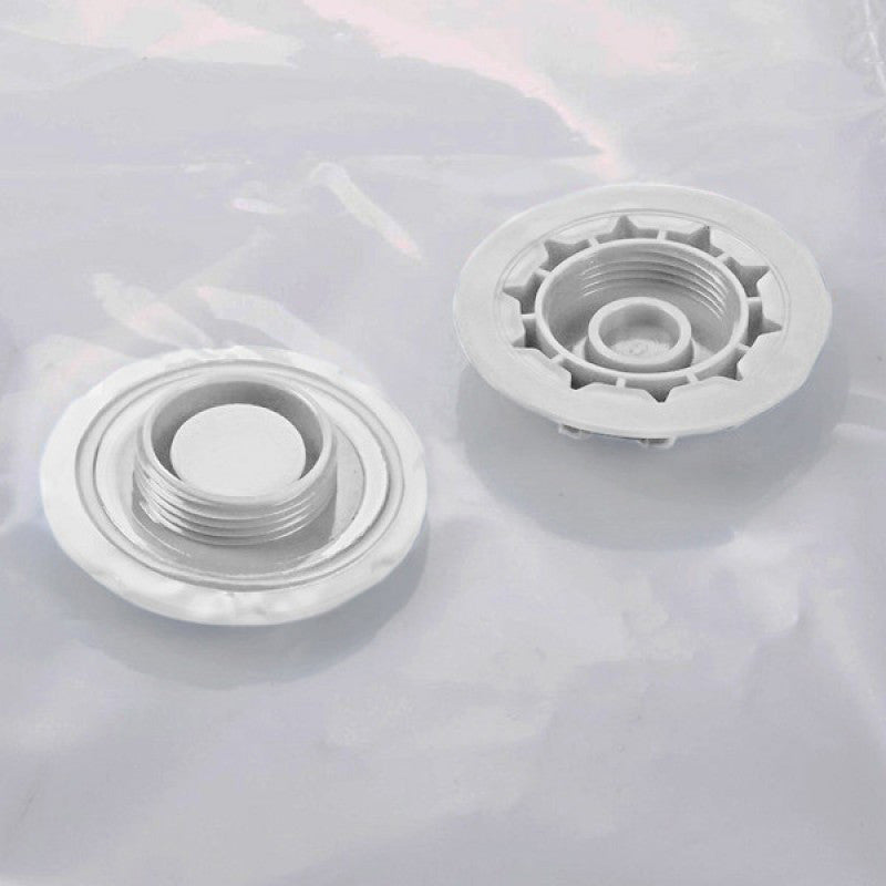1шт Вакуумний пакет для одягу 80х110см, Vacuum Bag, Прозорий / Вакуумний мішок для зберігання одягу