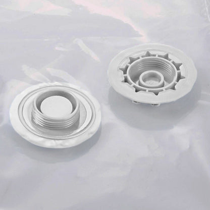 1шт Вакуумний пакет для одягу 80х110см, Vacuum Bag, Прозорий / Вакуумний мішок для зберігання одягу