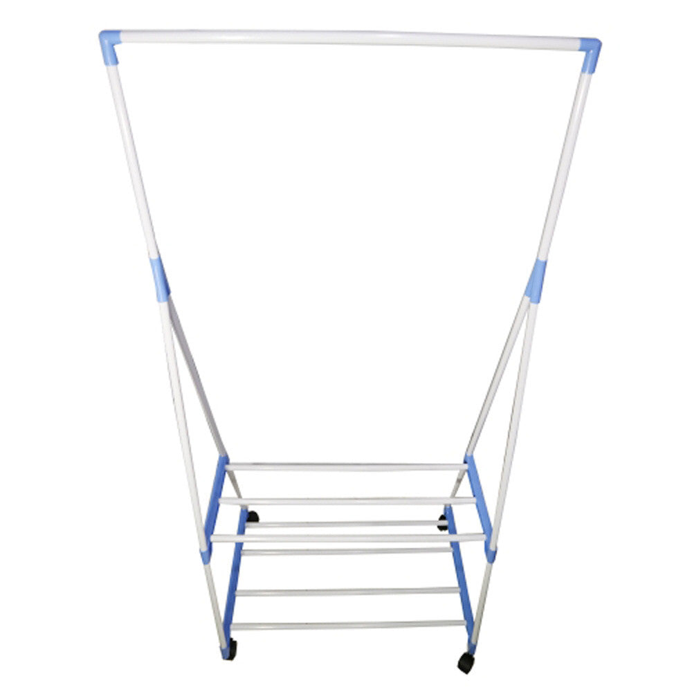 Вішалка для одягу пересувна Clothes Rack Multi-Function / Вішалка для підлоги двоярусна