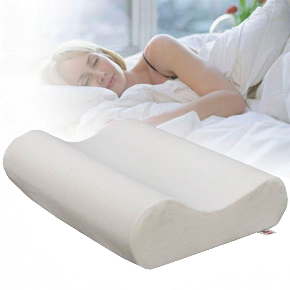Ортопедична подушка з ефектом пам'яті 50x29x10, Білий /7см, Memory Foam Pillow / Подушка ортопедична для сну