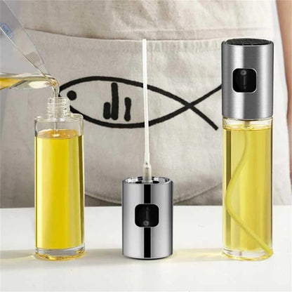Розпилювач для олії OIL BOTTLE 100 мл, Синій / Скляна пляшка для олії