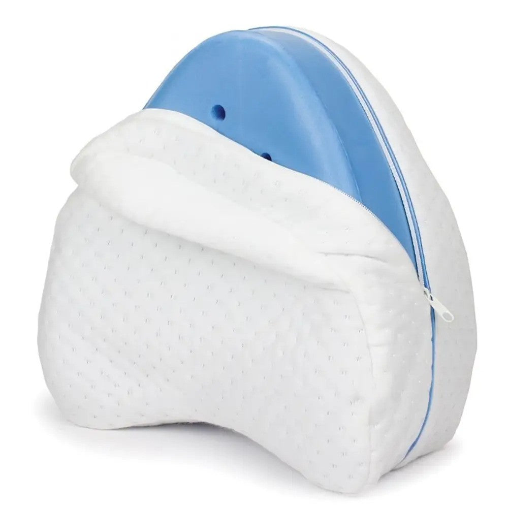 Ортопедична подушка для ніг та колін (23х25х15,5 см) Leg Pillow, Білий / М'яка подушка між ніг