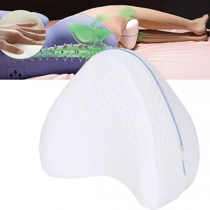 Ортопедична подушка для ніг та колін (23х25х15,5 см) Leg Pillow, Білий / М'яка подушка між ніг