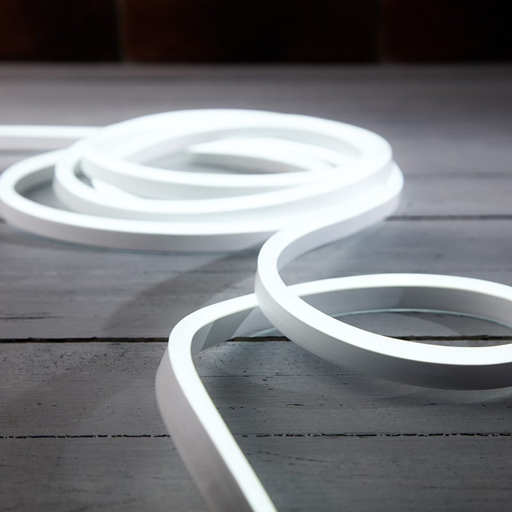 Гнучка неонова стрічка 5 м, NEON 12V-220V, / Силіконова LED стрічка / Стрічка світлодіодна