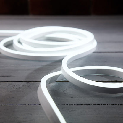 Гнучка неонова стрічка 5 м, NEON 12V-220V, / Силіконова LED стрічка / Стрічка світлодіодна