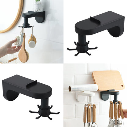 Підвісний тримач для кухонного приладдя Kitchenware Collecting Hanger, Чорний / Підвісна система зберігання